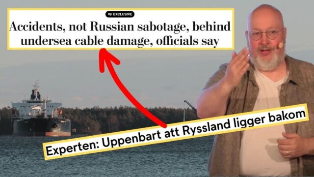 Artikelbild för artikeln: USA-tidningens underrättelsekällor: "Sabotagen" på Östersjön är olyckor