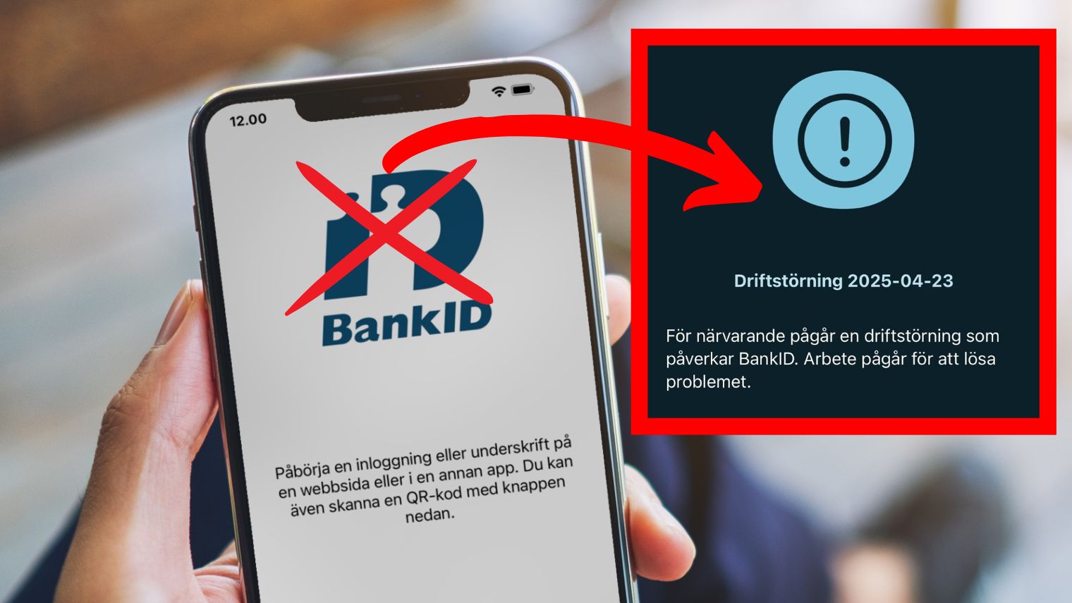 Bank ID Slogs Ut P Onsdagen Fortfarande Problem Samnytt