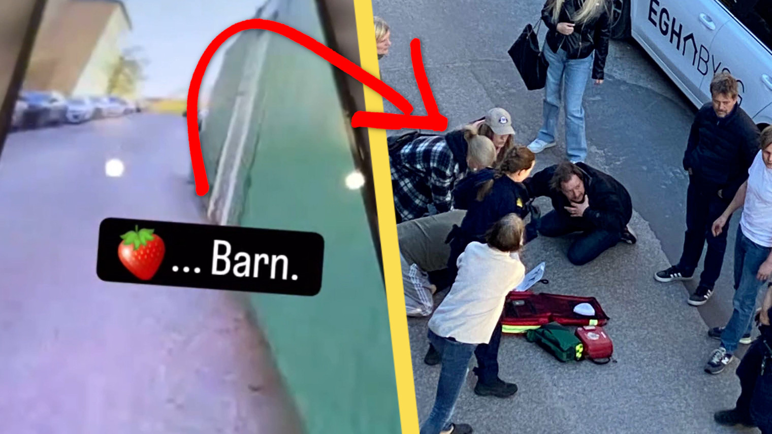 Video från mord på Södermalm spreds på internet