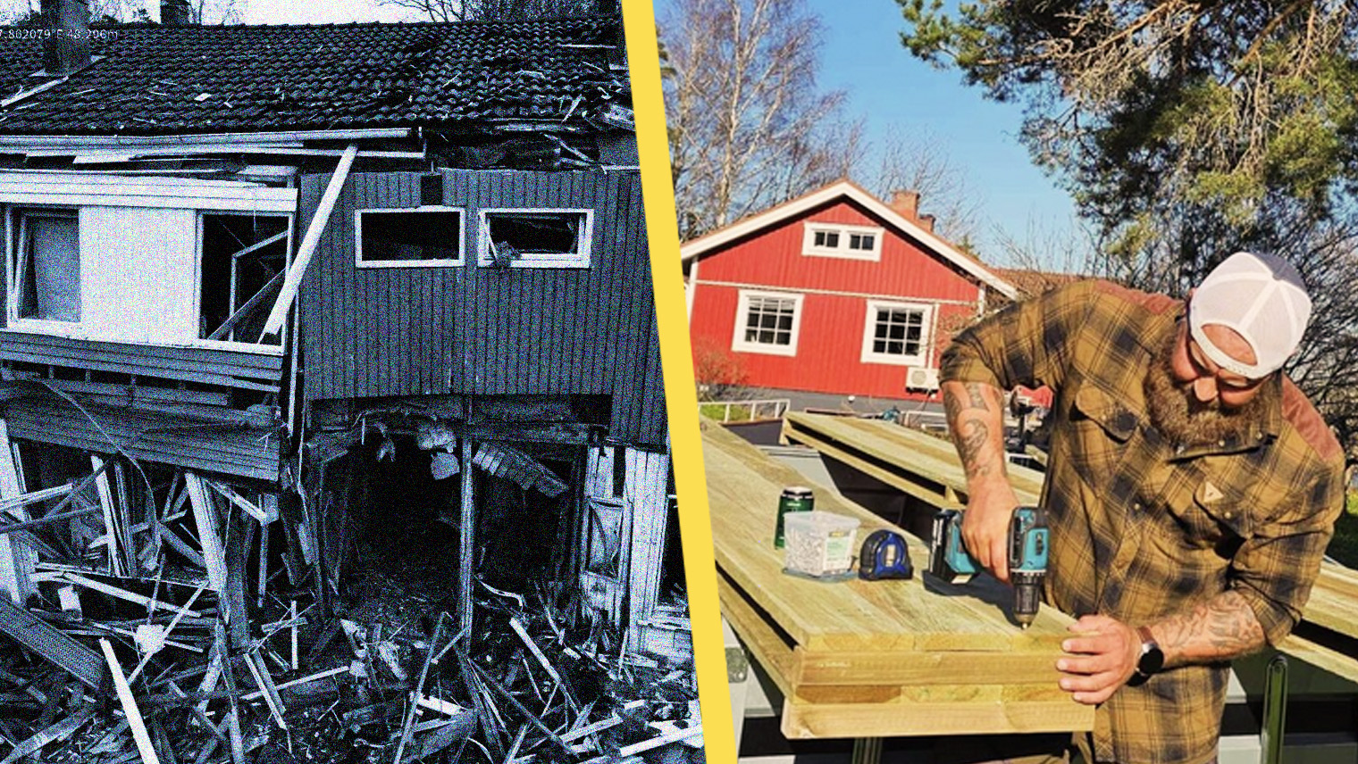 Bombdåd Sverige / Livet på Åland. Foto: Polismyndigheten Sverige, Obunden samling Åland