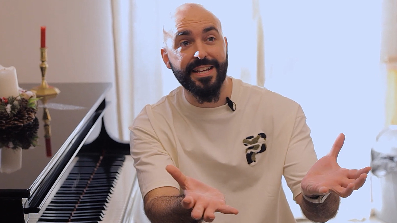 Matthew Grech hotas av fängelse. Faksimil/Youtube