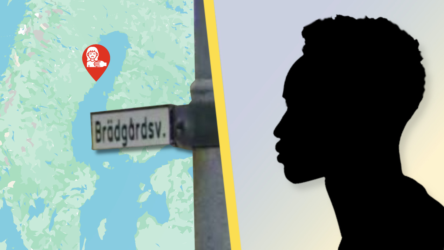Samnytt grafik. Google maps/Flaticon