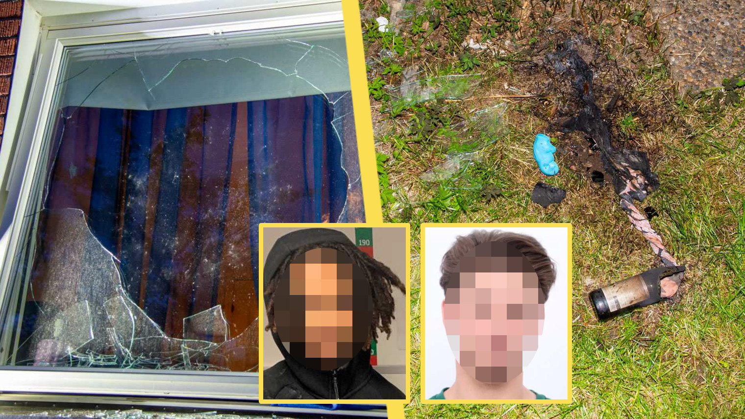 Två åtalas för brandbombsattack mot fembarnsfamilj i Sävsjö