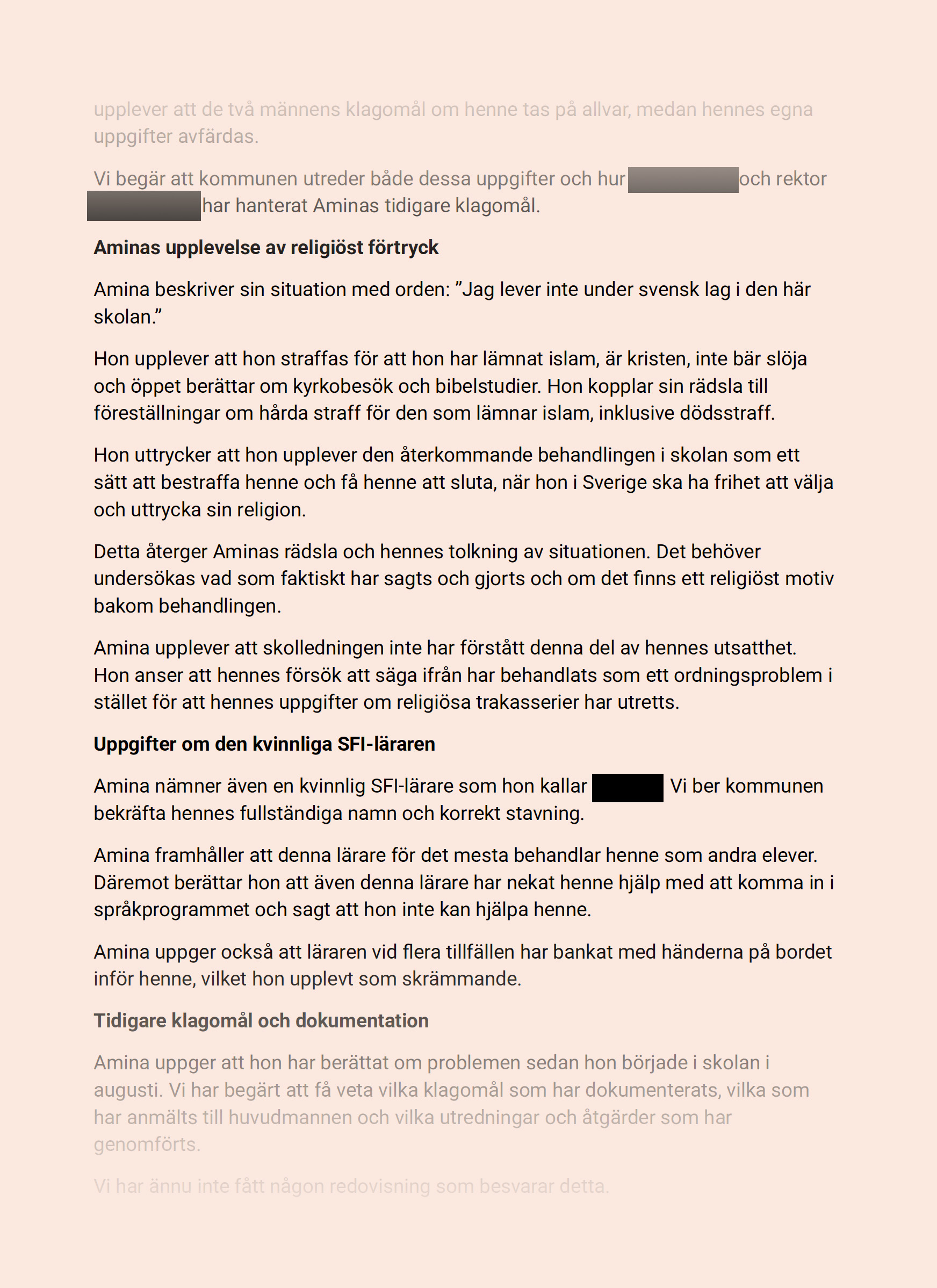 Orosanmälan apostat