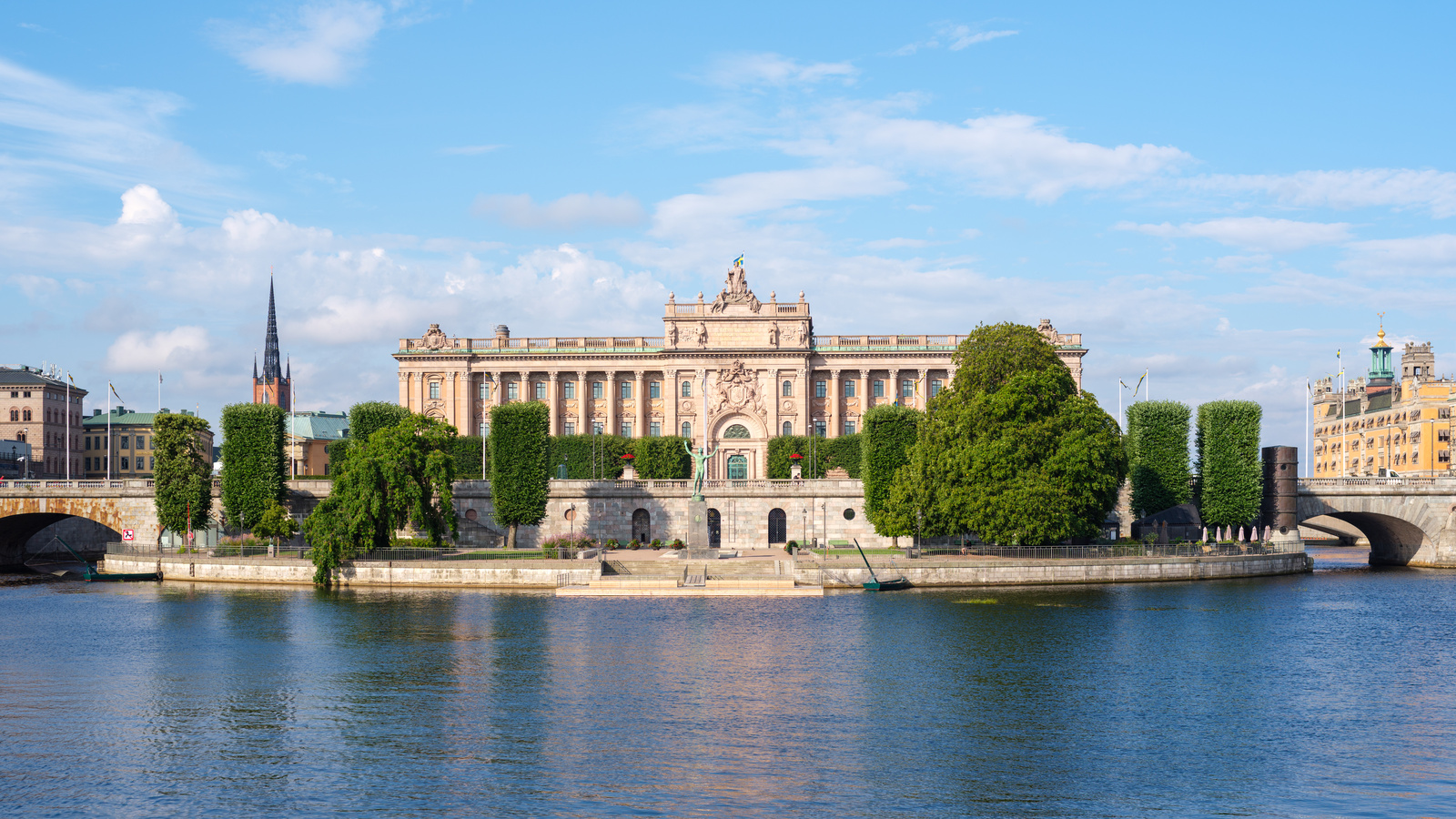 Riksdagshuset på Helgeandsholmen i Stockholm