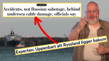 Artikelbild för artikeln: Säkerhetsexpertens ryska sabotage-teorier på Östersjön - var olyckor