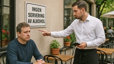 Artikelbild för artikeln: Nu STOPPAS alkohol på Sveriges uteserveringar