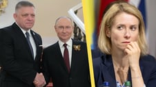 Artikelbild för artikeln: EU-toppens ilska när Fico firar "Segerdagen" med Putin i Moskva