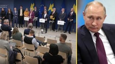 Artikelbild för artikeln: Riksdagen: 300 miljarder satsas på Nato-försvaret - annars måste våra barn och barnbarn lära sig ryska