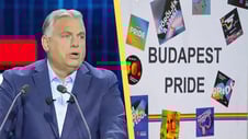 Artikelbild för artikeln: Ungern varnar trotsande EU-toppar: Olagligt att gå i Pride-paraden