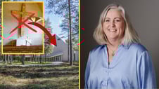 Artikelbild för artikeln: Svenska kyrkan plockar ned kors och satsar på ”religionsneutralitet“