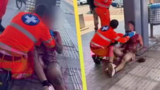 Artikelbild för artikeln: Turist knivhuggen av migranter