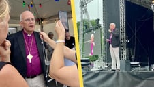 Artikelbild för artikeln: Ärkebiskopen på Pride: "Kyrkan har inte alltid stått på rätt sida i historien"