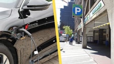 Artikelbild för artikeln: Stjäl el i p-hus för att ladda elbilar