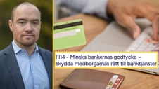 Artikelbild för artikeln: Ekeroth till SD: Bankerna grindvaktar vem som får delta i samhället - ta tillbaka kontrollen