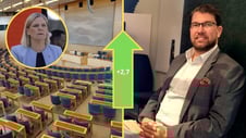 Artikelbild för artikeln: Raketen: Sverigedemokraterna ökar kraftigt