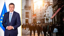 Artikelbild för artikeln: EU: "Vi står inför en stagflationschock"