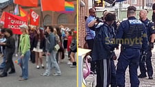 Artikelbild för artikeln: Vänsterpartiets Pridefirande: "Hela Malmö hatar polisen"