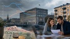 Artikelbild för artikeln: Inflationen sjunker – men bolånetagare kan blåsas på räntesänkning