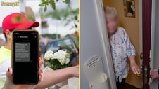 Artikelbild för artikeln: Polisens varning: Falska blombud och vård-sms används för att lura pensionärer