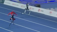 Artikelbild för artikeln: Se när roboten slår Usain Bolts världsrekord