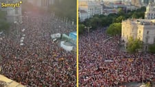 Artikelbild för artikeln: Tiotusentals demonstrerade i Spanien efter migrantkrisen i Ceuta