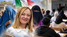 Artikelbild för artikeln: Meloni förbjuder muslimska plagg i italienska skolor