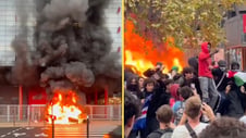 Artikelbild för artikeln: Studenter sätter eld på skolor i Frankrike