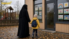 Artikelbild för artikeln: Så förbjuder Helsingfors kläder som täcker ansiktet i skolorna