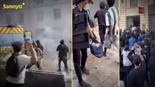 Artikelbild för artikeln: Kaos i mångkulturella Frankrike – stadshus stormas och butiker plundras