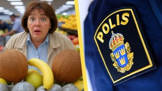 Artikelbild för artikeln Butik anmäls - arrangerade frukten på "ett sexualiserat sätt"