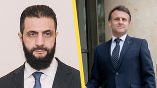 Artikelbild för artikeln Syriens jihadistpresident på besök i Frankrike