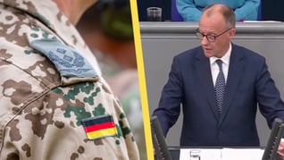Artikelbild för artikeln Merz: Tyskland ska ha Europas största armé