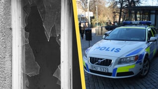 Artikelbild för artikeln Bombdåd i radhusområde - omfattande skador