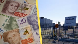 Artikelbild för artikeln Skattebetalarna betalar Northvolts krasch