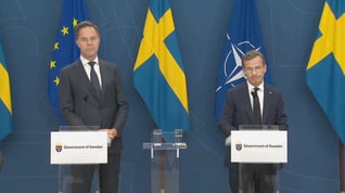 Artikelbild för artikeln Kristersson lovar 5 procent av BNP till Nato-försvaret