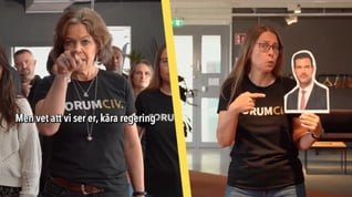 Artikelbild för artikeln: "Vi ser er, kära regering" – Sida-organisation spelar in musikvideo i protest