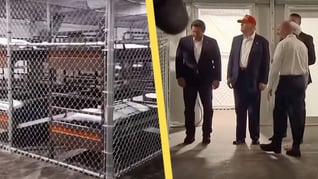 Artikelbild för artikeln Vatten och bröd – inte saft och bullar i Trumps nya migrantförvar "Alligator-Alcatraz"
