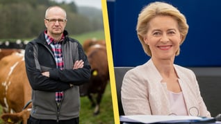 Artikelbild för artikeln: Lantbrukarnas ilska mot von der Leyens budget: Konsumenter riskerar dyrare matpriser