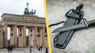 Artikelbild för artikeln Efter migrantvåld - europeisk storstad inför knivförbud