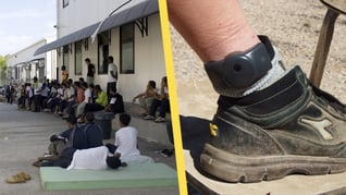 Artikelbild för artikeln Migranter med avslag tvingas bära elektronisk fotboja
