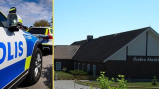 Artikelbild för artikeln Skjutning vid moské i Örebro - två skadade
