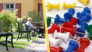 Artikelbild för artikeln Nålar hittade i kvinnas mun på äldreboende