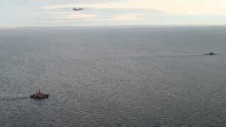 Artikelbild för artikeln Försvarsmakten följer efter misstänkt skadad rysk ubåt