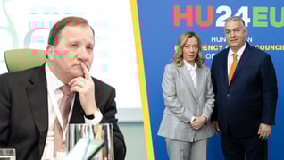Artikelbild för artikeln Löfven: Fascismen på väg att ta över Europa