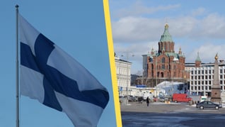 Artikelbild för artikeln Det grannlandet är minst arga i världen