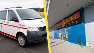 Artikelbild för artikeln Stannade för att shoppa under fångtransport