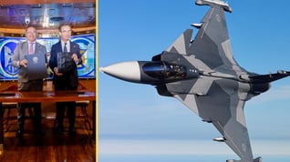 Artikelbild för artikeln Colombia köper 17 Gripen-flyg