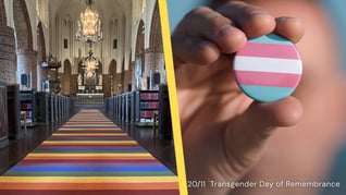 Artikelbild för artikeln Svenska kyrkan uppmärksammar amerikansk transdag