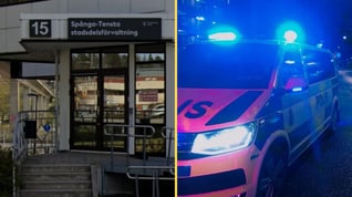 Artikelbild för artikeln Yxman vandaliserade socialkontoret i Tensta